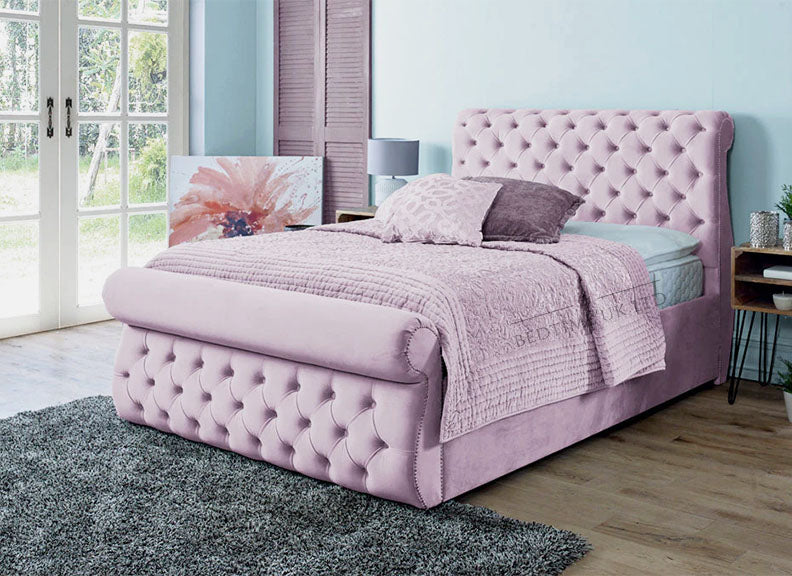 New Serenity Sleigh Bed