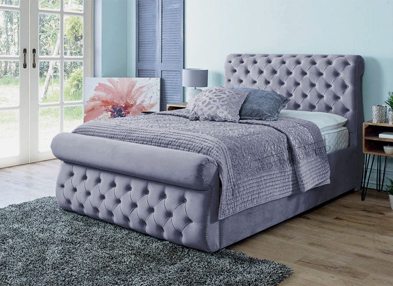 New Serenity Sleigh Bed