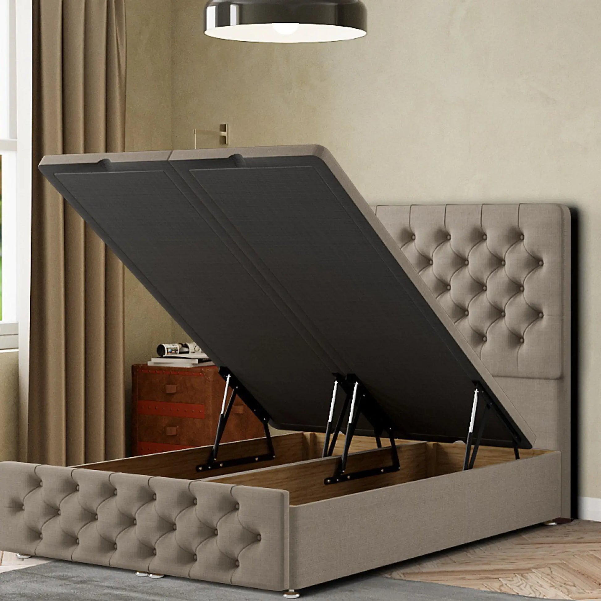 Upholstered-Ottoman-Bed-Frame-with-storage-3ft-single-4ft-small-double-4ft6-double-5ft-king-6ft-super-king-grey-cream-white