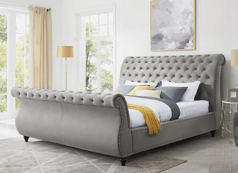 Luxury Harmony Sleigh Bed