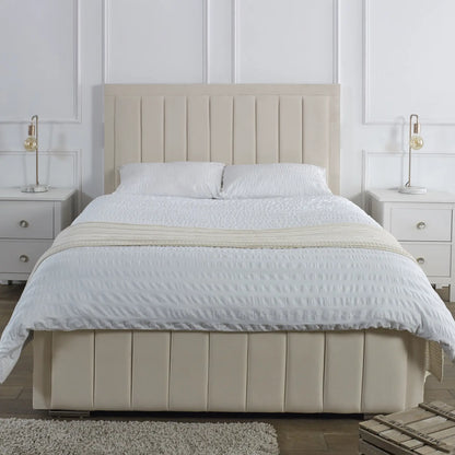 cheap-panel-bed-frame-with-storage-mattress-3ftsingle-4ftSmallDouble-4ft6Double-5ftKing-6ftsuperking-upholstered-plush-cream-grey-white-black