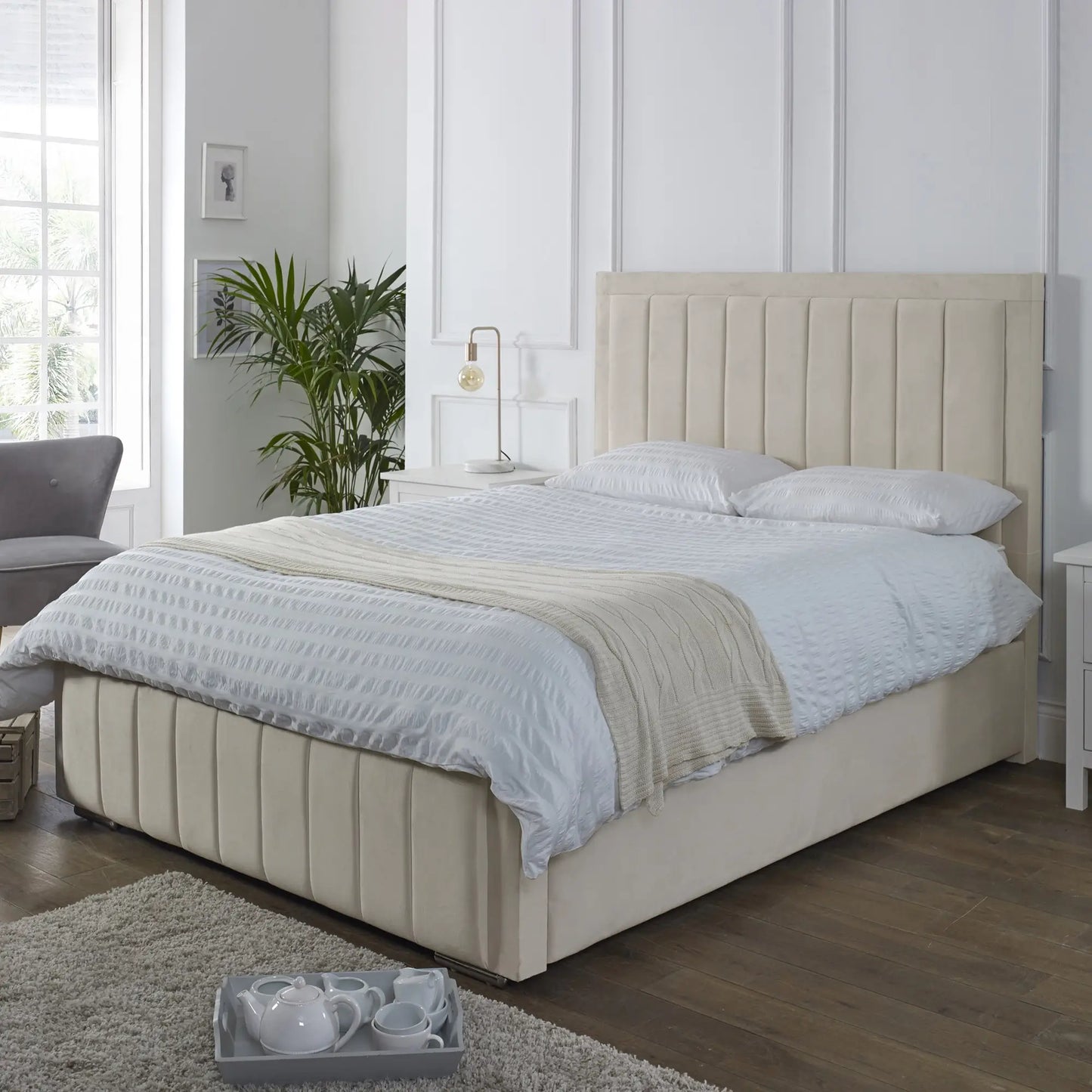 Cheap-bed-frame-with-storage-mattress-3ftsingle-4ftSmallDouble-4ft6Double-5ftKing-6ftsuperking-upholstered-Cream-grey-black-white