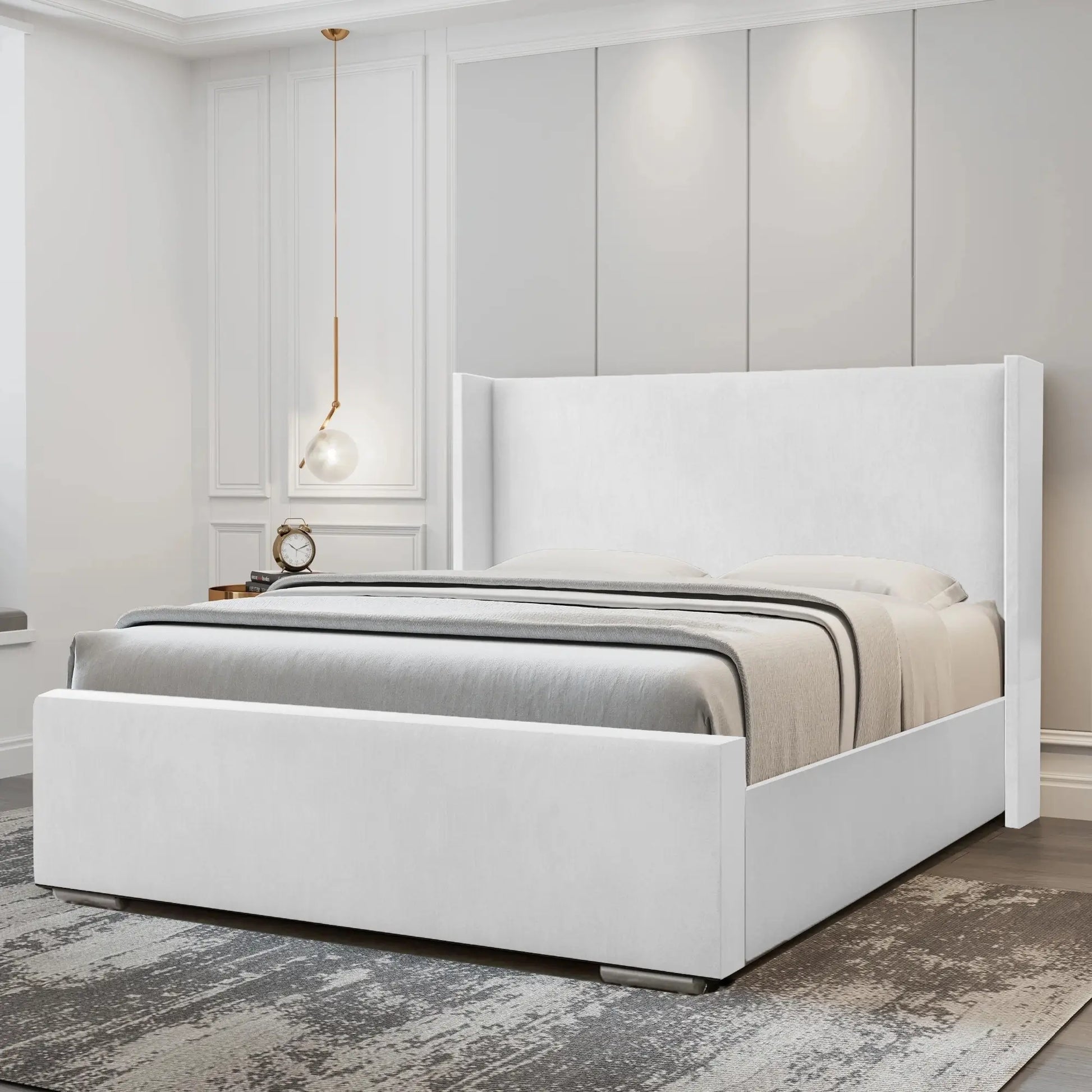 Upholstered-cheap-pearl-bedframe-storage-mattress-3ftsingle-4ftsmalldouble-4ft6double-5ftking-6ftsuperking-Grey-Cream-Black-White